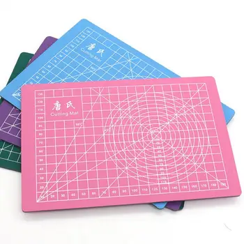 

A5 PVC Cutting Mat Pad Patchwork Cut Pad A3 Patchwork Tools Manual DIY Tool Cutting Board Double-sided Self-healing