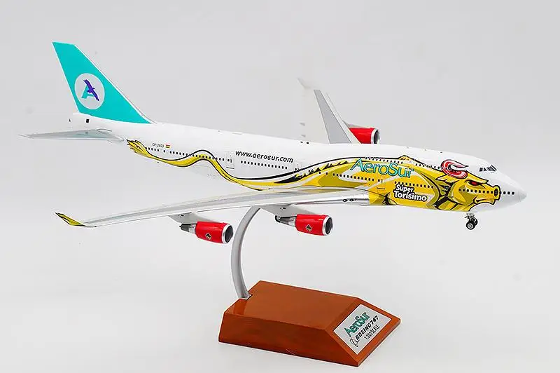 Inflight аэросур Боинг B747-400 CP-2603 1/200 литой самолет модель самолета