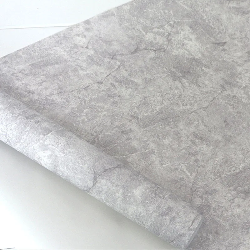 

Wall Grey Brown Yellow Retro Paper For Walls Vintage Unique 3d Marble Wallpapers Vinyl For Living Room,coffee Shop Home Decor