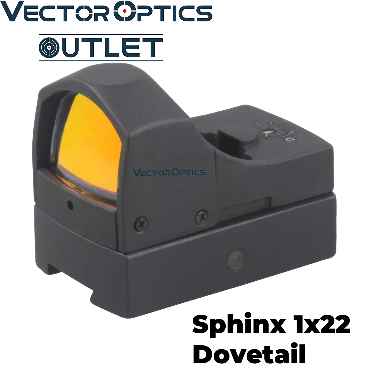 

Vector Optics Sphinx Mini Red Dot Scope Reflex Sight 11mm Dovetail Mount Base Auto Brightness