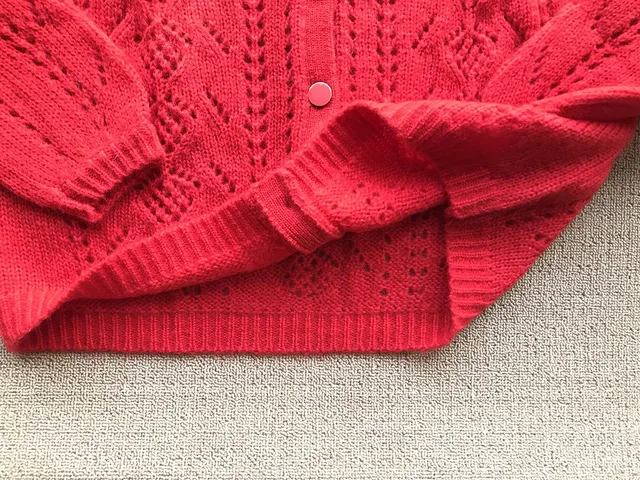 Spring Super Chic Mario Jumper Cardigan Ecru Poney Red Light Grey Hollow Out Women Pull Wool Sweater tanie i dobre opinie WSNG Wełna Nylon Moher 40 nylon 32 mohair 28 wool Szydełkowane Pełna Stałe REGULAR Przycisk STANDARD Pojedyncze piersi Spring Super Chic Mario Jumper Cardigan Ecru Poney Red Light Grey Hollow Out Women Pull Wool Sweater tanie i dobre opinie WSNG Wełna Nylon Moher 40 nylon 32 mohair 28 wool Szydełkowane Pełna Stałe REGULAR Przycisk STANDARD Pojedyncze piersi