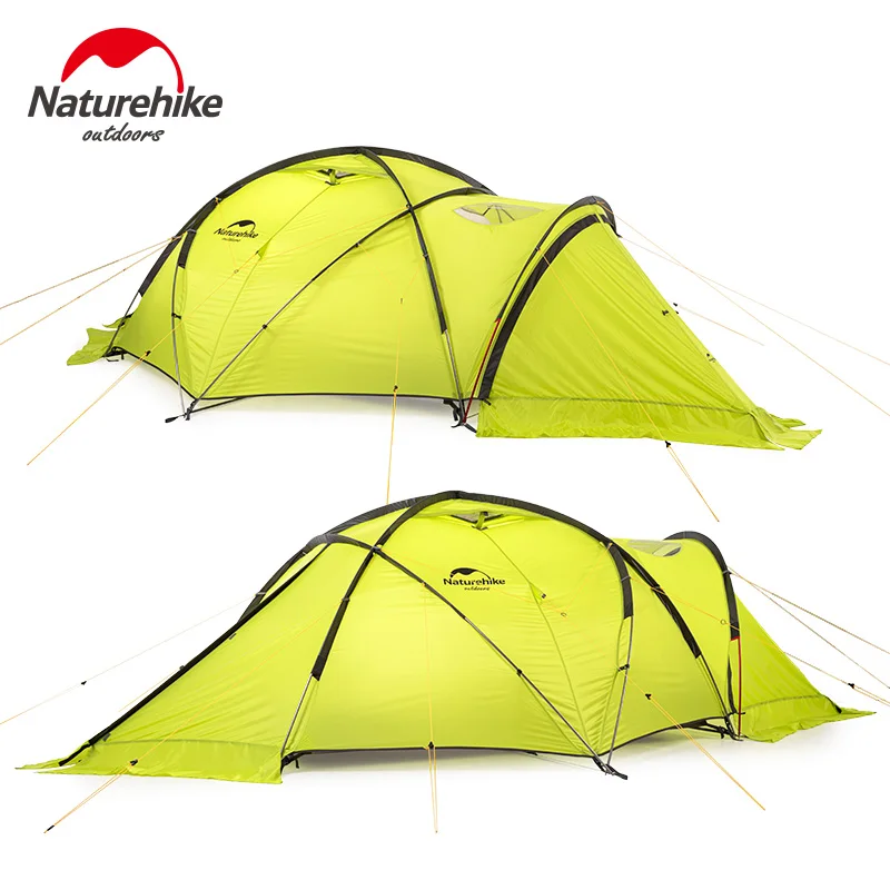 Палатка Naturehike Lgloo туристическая Всесезонная утолщенная непродуваемая теплая для