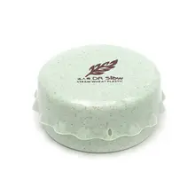 Портативная Складная чашка с крышкой, пшеничная солома, пластиковая кружка для путешествий, кемпинга, питьевой чашки SNO88