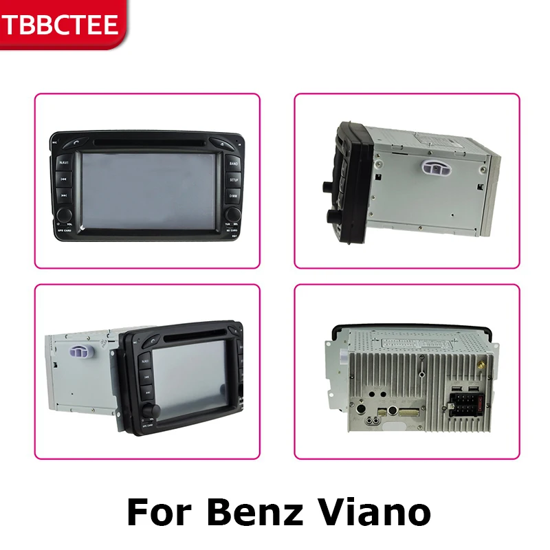Excellent Android Car GPS Navigation For Mercedes Benz Viano 2004~2007 Car dvd player BT RDS Mlutimedia player Navi 2Din WiFi 3