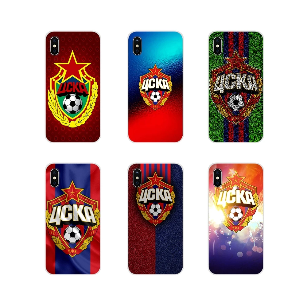 PFC ЦСКА для samsung Galaxy S3 S4 S5 Mini S6 S7 Edge S8 S9 S10 Lite Plus Note 4 5 8 9 Аксессуары чехлы телефонов|Чехлы-накладки| |