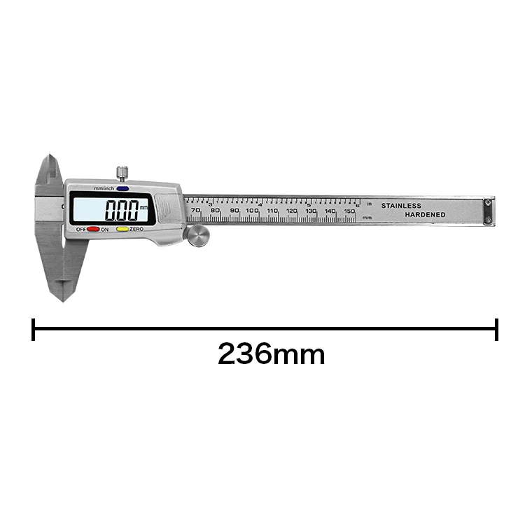 Измерительный инструмент из нержавеющей стали цифровой суппорт " 150 мм messchieber paquimetro измерительный инструмент штангенциркуль