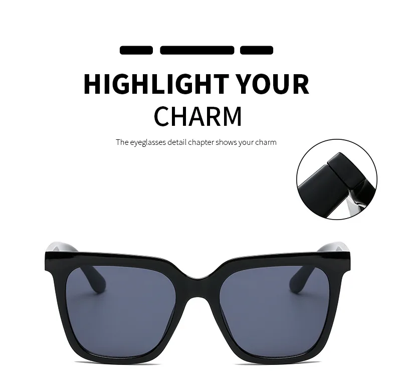 2022 Nieuwe Mode Zonnebril Vrouwen Merk Designer Retro Rechthoek Zonnebril Vrouwelijke Ins Populaire Kleurrijke Vintage Vierkante Eyewear