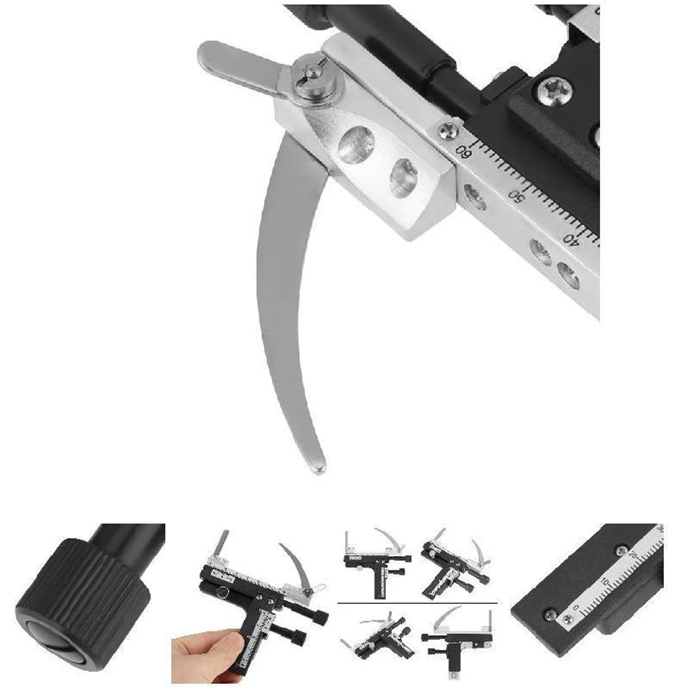 Attachable Механическая подвижная профессиональная Платформа со шкалой сценический суппорт Высокопрочный металлический для устройства для микроскопа