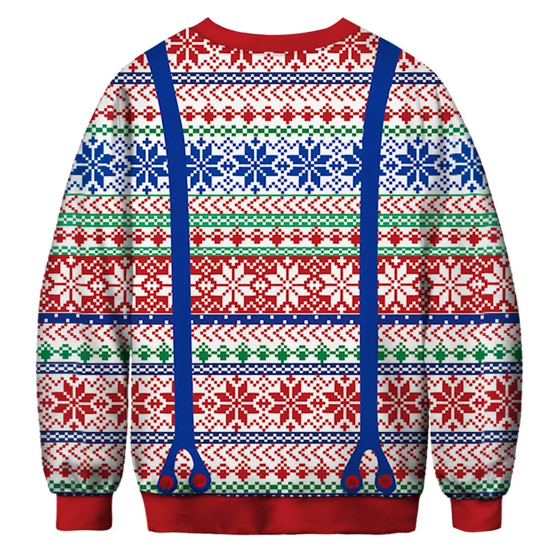Забавный Уродливый Рождественский свитер унисекс для мужчин и женщин каникулы Рик и Морти пуловер Свитера Джемперы Топы осенне-зимняя одежда