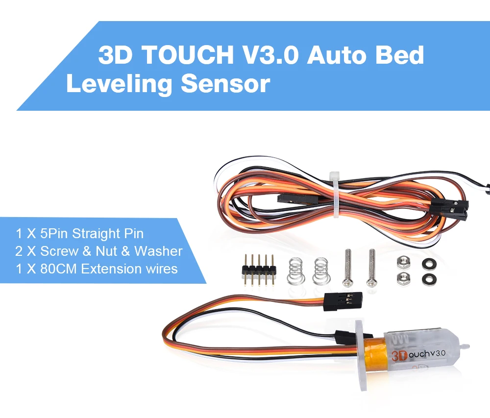 GmFive 3D Touch V3.0 датчик для автоматического выравнивания кровати комплект 3d сенсорный датчик, чтобы быть Премиум Reprap SKR V1.3 для Ender 3 Anet A8 MK8 I3