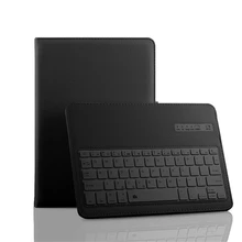 Чехол с клавиатурой для iPad Pro 12,9, чехол для планшета, чехол Litchi из искусственной кожи, чехол-книжка со съемной клавиатурой Blutooth