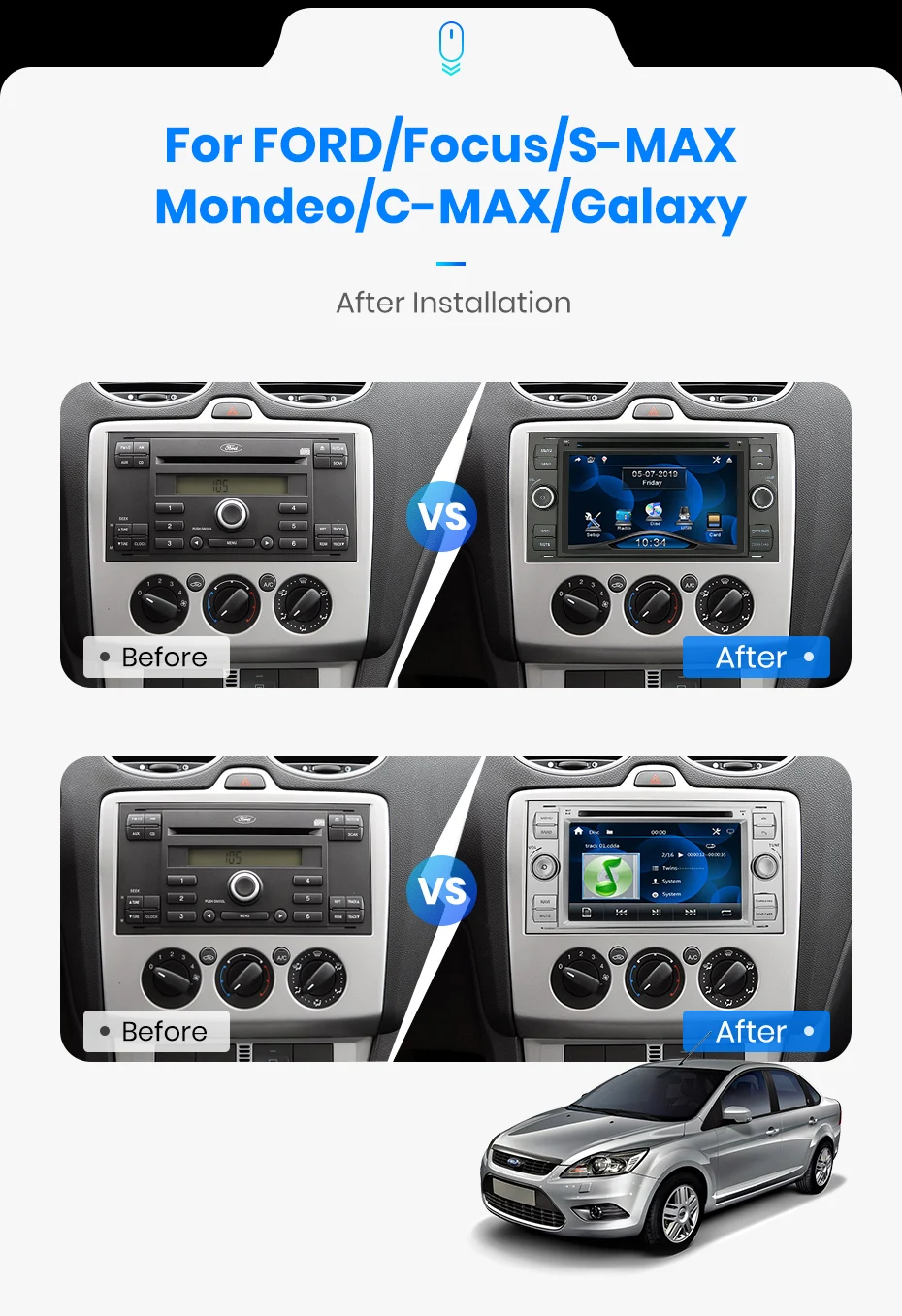 Cheap Junsun 2 din Car Radio Multimedia dvd player For Ford Mondeo Focus Transit C-MAX S-MAX Fiesta Android 9.0 GPS 4+64G Optional 8 Cheap Junsun 2 din Car Radio Multimedia dvd player For Ford Mondeo Focus Transit C-MAX S-MAX Fiesta Android 9.0 GPS 4+64G Optional 8
