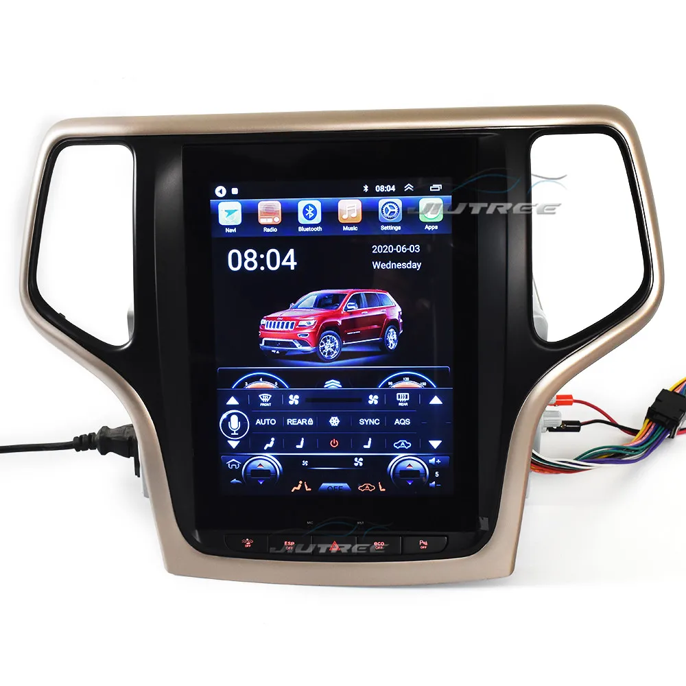 Android Car radio Stereo GPS Navigation For JEEP Grand cherokee 2014 2015 2016 Multimedia Video Player 2 din DVD | Автомобили и