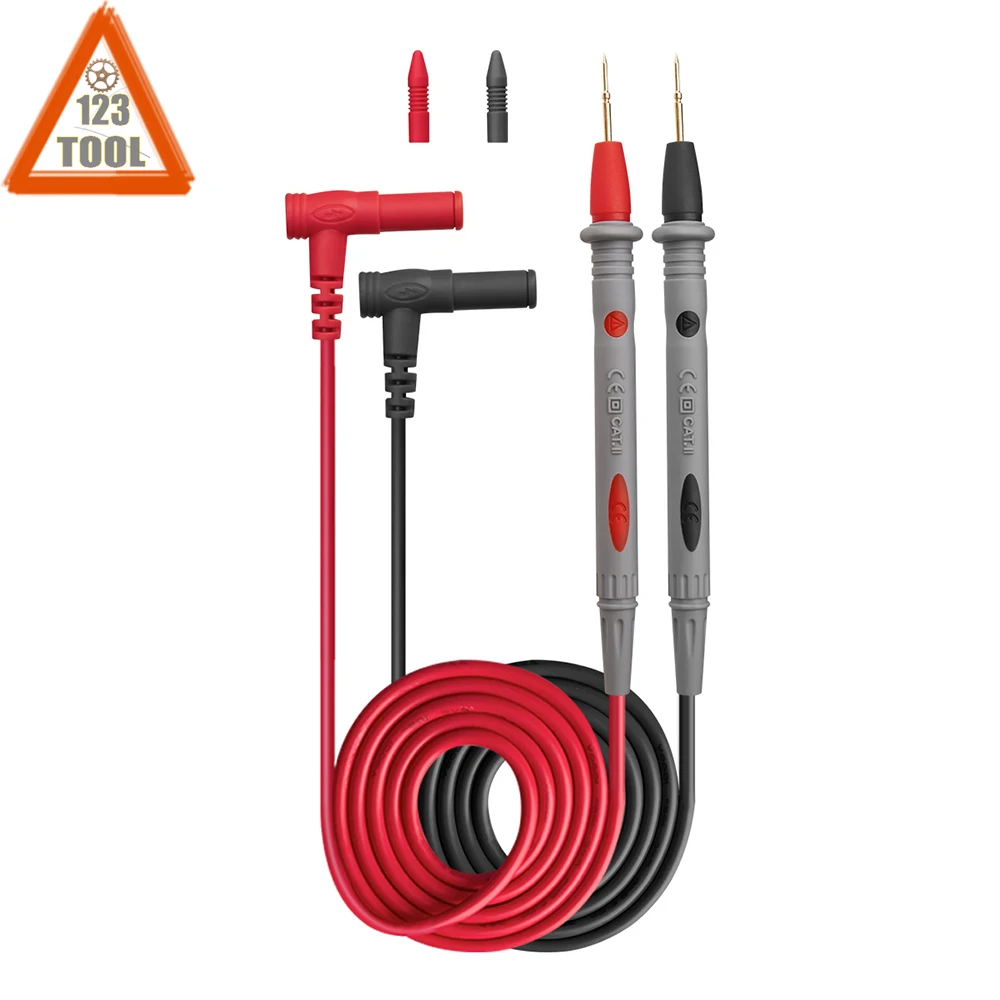 

Multimeter Pen Line 1 Pair 1000V 20A Needle Tip Probe For Universal Digital Multimeter Multi Meter Test Leads Pin Wire Pen Cable