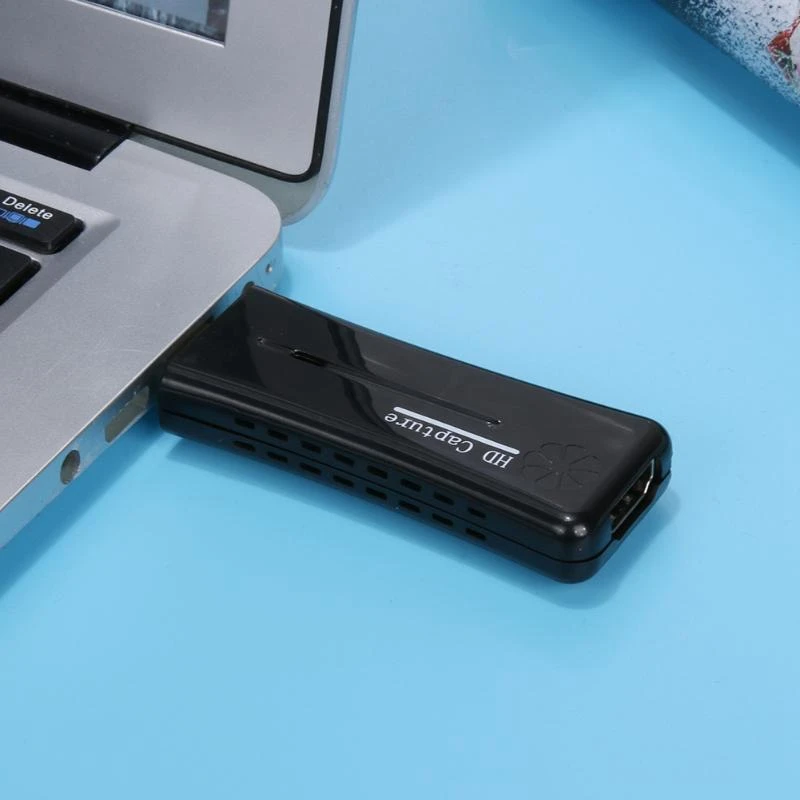 Высокое качество Мини Портативный HD USB 2,0 порт HDMI монитор видео карта захвата для компьютера