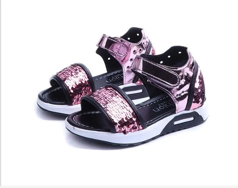 Newest Kids Shoes Fashion Leathers Sweet Children Sandals For Girls Toddler Baby Breathable Hoolow Out Soft bottom Shoes