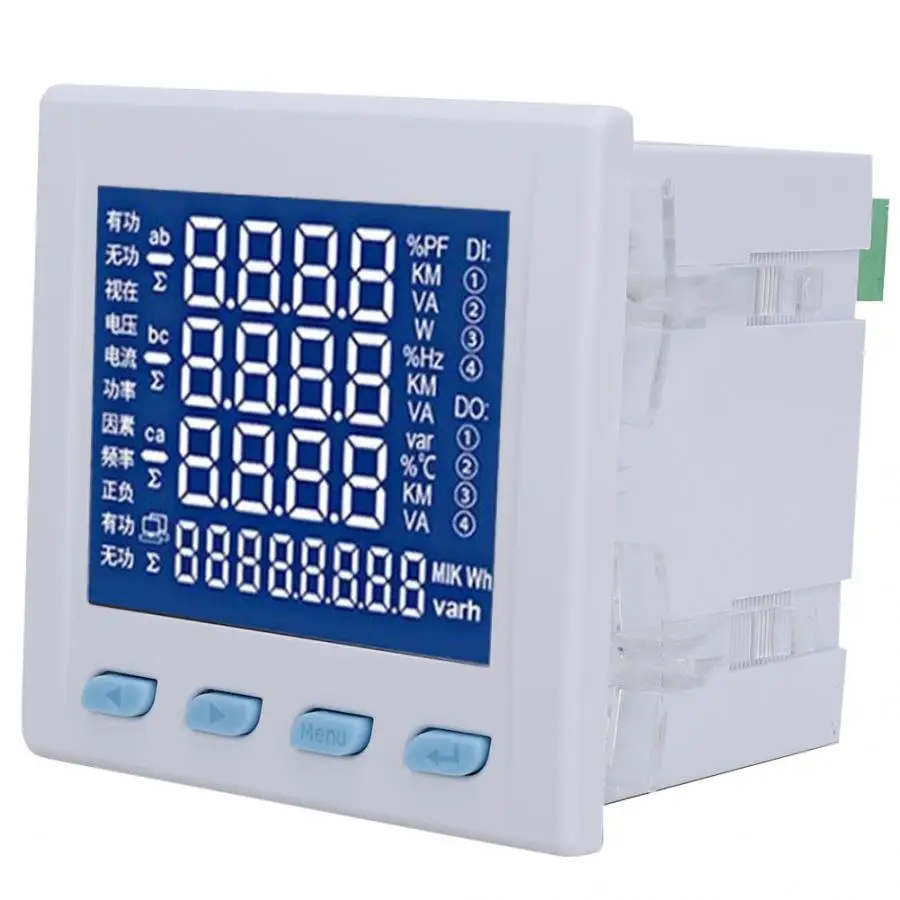 Многофункциональный цифровой измеритель напряжения YG80E94 96x96 Y34 V33 220 В 40 65