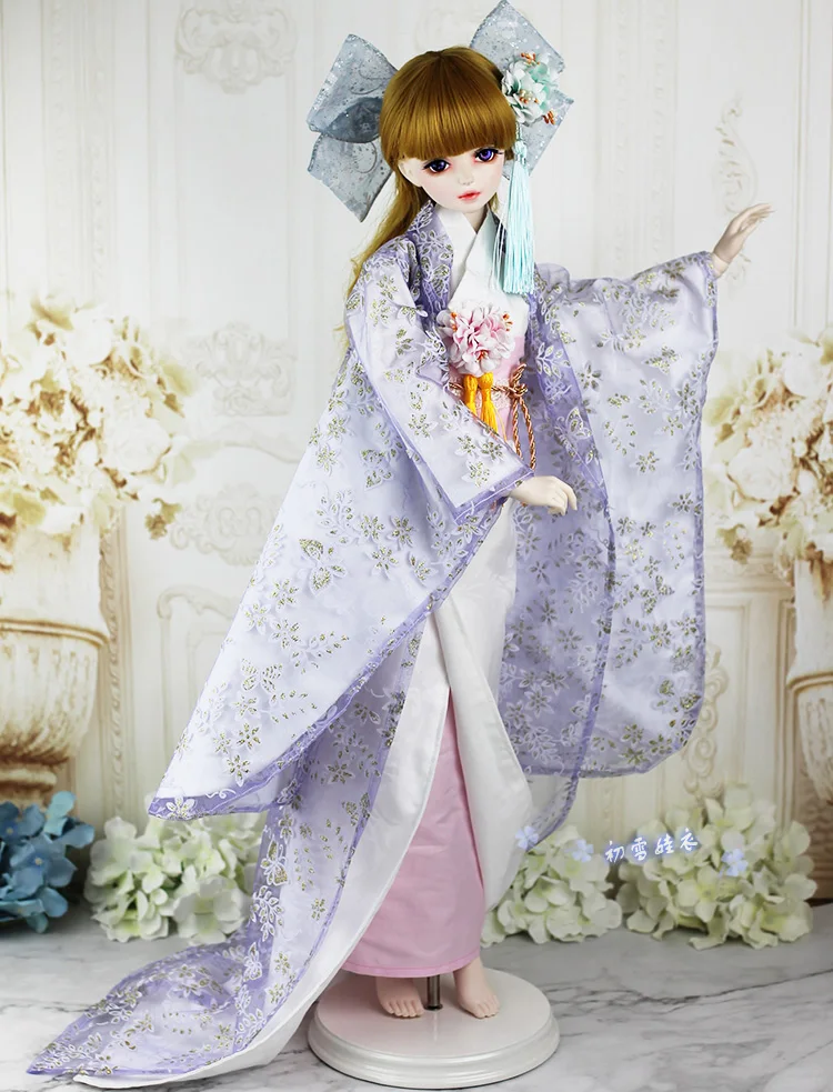 1/4 1/3 BJD аксессуары Кукла Одежда японское кимоно юката для BJD/SD MSD SD13, не включает в себя куклы, обувь, парик и другие E2490