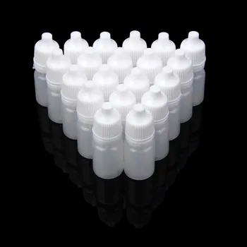 

100PCS 5ml Empty Plastic Squeezable Dropper Bottles Eye Liquid Dropper water spray bottle perfume spray bottle D415