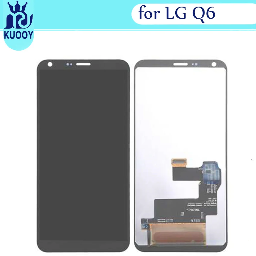 

10pcs/lot LCD For LG Q6 LCD Screen Display with Touch Digitizer + frame for LG Q6 display touch and frame Free Shipping by DHL