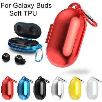

For Samsung Galaxy Buds Earphone Silicone Full Protective Case Cover Pouch 2019 Wireless Earphone Charging New Fashion TPU Box