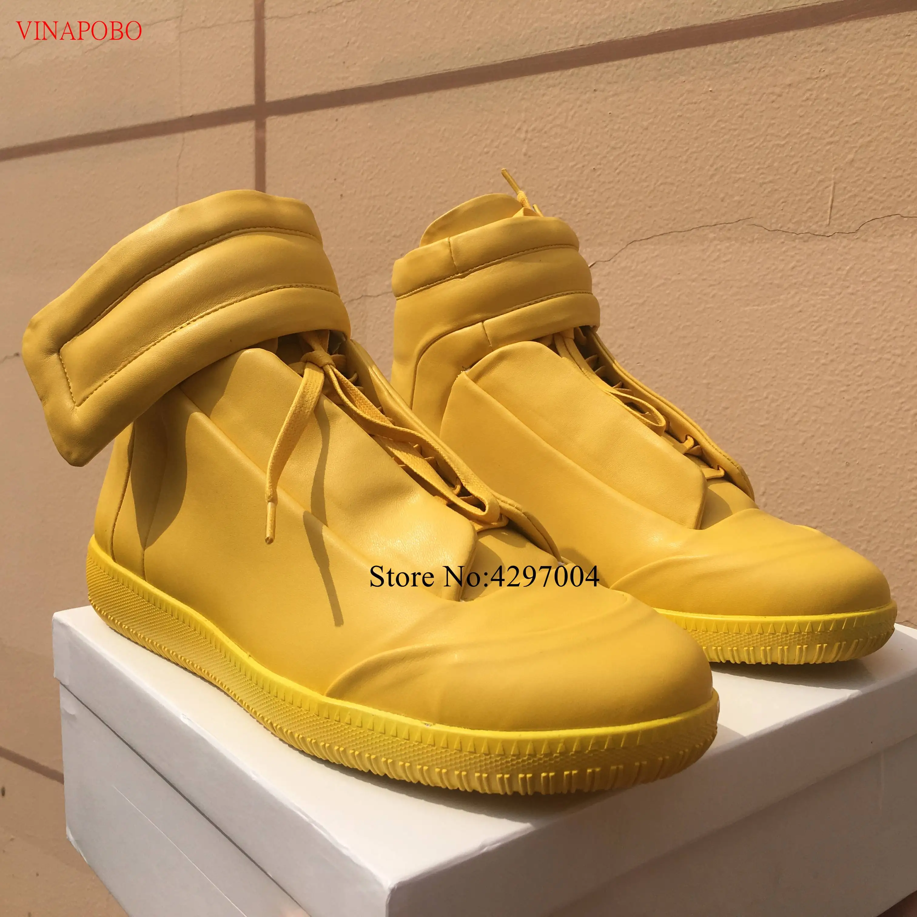 Mens Casual Shoes Hook& Loop Celebrity Men Fashion Sneakers Shoes Lace Up High Top Male Leisure Shoes Spring Autumn Size 38-46