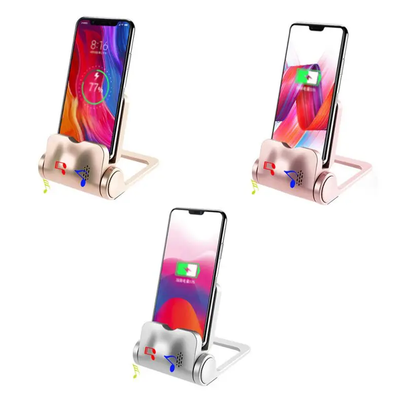 Подходит для IPhone Micro-USB/type-C стабильная зарядная док-станция Полезная 3 в 1 держатель для телефона Портативная подставка для зарядного устройства для телефона