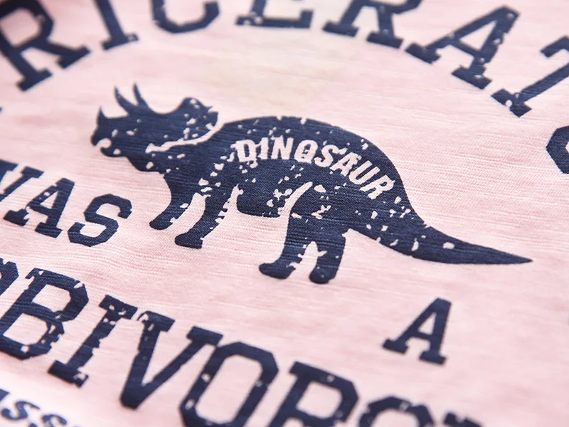 High Quality Children's Cotton Round Neck Short Sleeve Dinosaur T-shirt. 3-8T Boys And Girls Sports Fashion Tops.kids Clothes