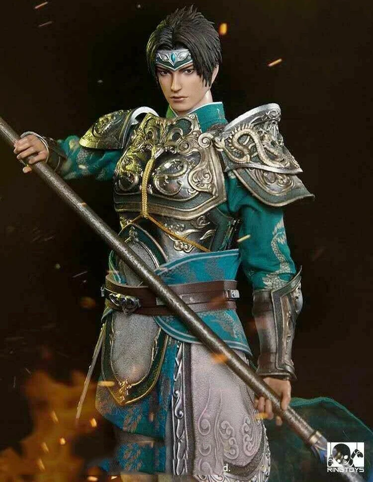 1/6 Мужской полный набор экшн-фигурок RingToys Горячая игра Koei 1" Династия воинов Чжао Юнь модель для фанатов праздничные подарки