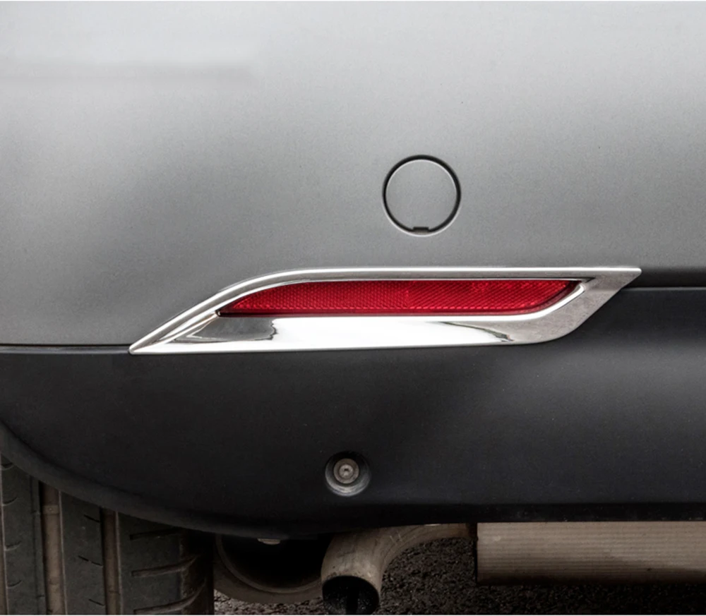 2 шт. Автомобильный задний фонарь накладка рамка Задний фонарь корпус украшение для нового Smart fortwo 453 аксессуары