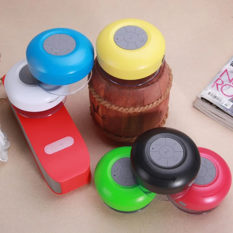 

Mini Bluetooth Speaker Portable Waterproof Wireless Handsfree Speakers For Showers Bathroom Pool Car Beach Outdoor