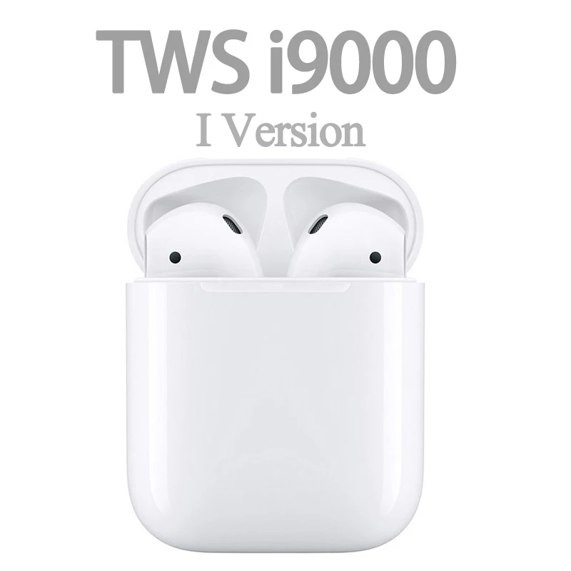 TWS I9000 1 CALETOP TWS I9000 Беспроводной Bluetooth 5,0 наушники с зарядный чехол с микрофоном громкой связи PK i200 i500 i1000 i2000 - Цвет: TWS I9000 1
