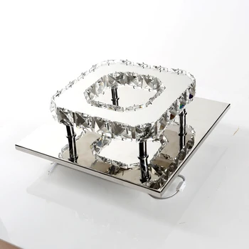 

Retro Luxury Modern Lighting Crystal LED Ceiling Lamp Bedroom Ceiling Chandelier Tricolor Dimmable Indoor Ceiling Chandelier