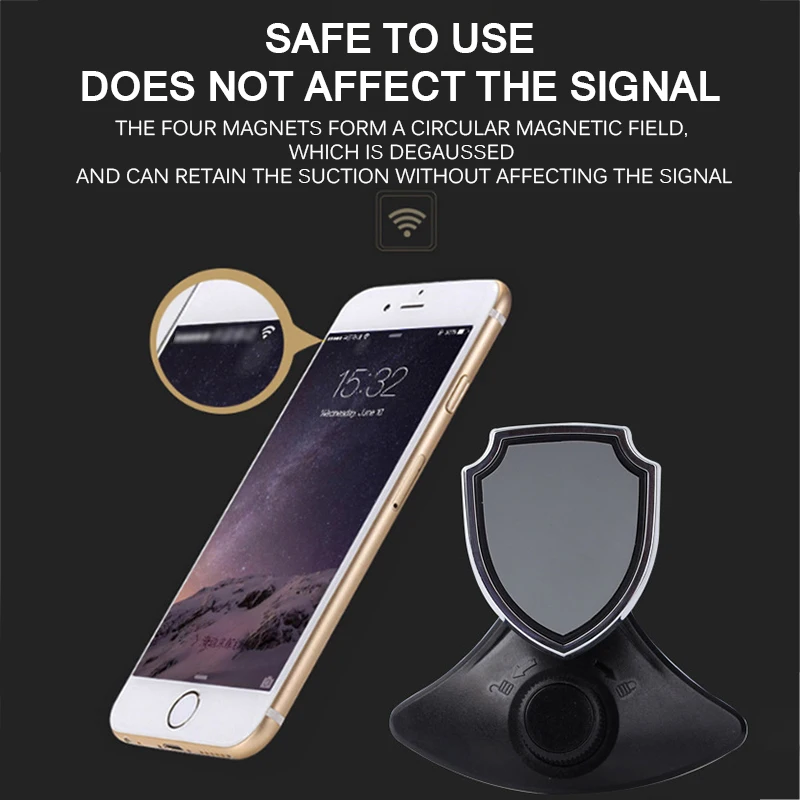 Universal 360 Degree Rotating Stand Car Phone Holder Mount Mobile Magnetic Holder CD Slot Ratatable Air Vent Mount Car Stand