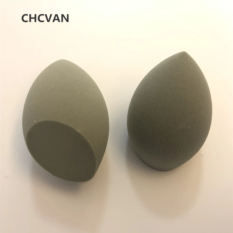 Серый CHCVAN Профессиональная мягкая губка для макияжа, косметическая пудра, спонж, инструмент для макияжа, кисть для смешивания, Жидкий тональный крем консилер, крем - Цвет: Серый