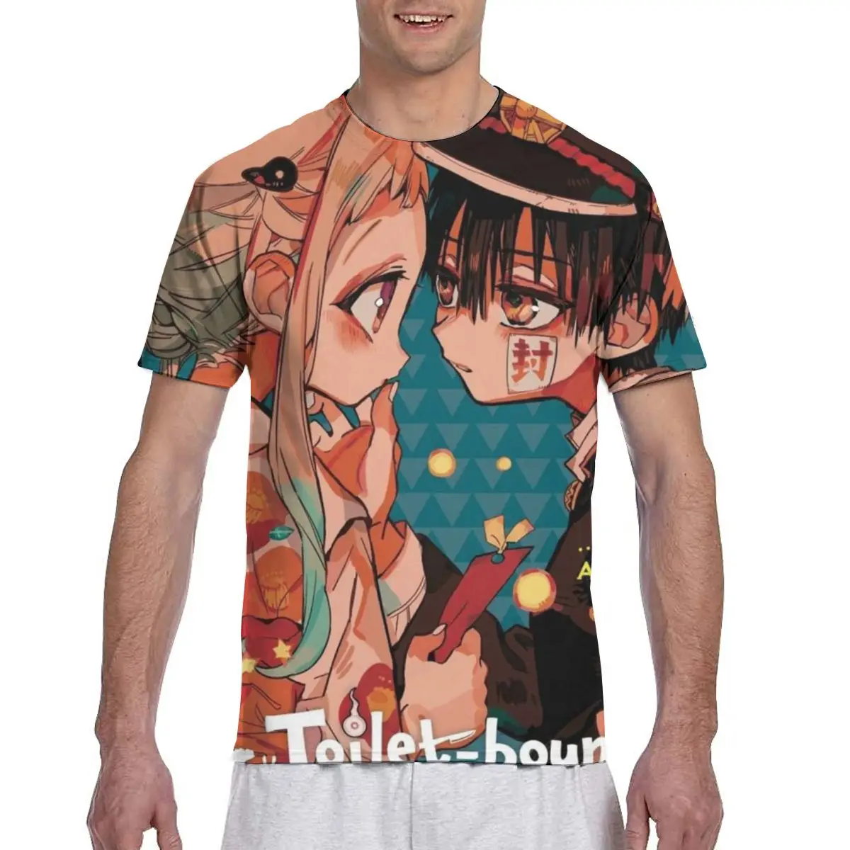 

Toilet Bound Hanako-kun New arrival 3D printed Couple Harajuku Round Neck T-shirts
