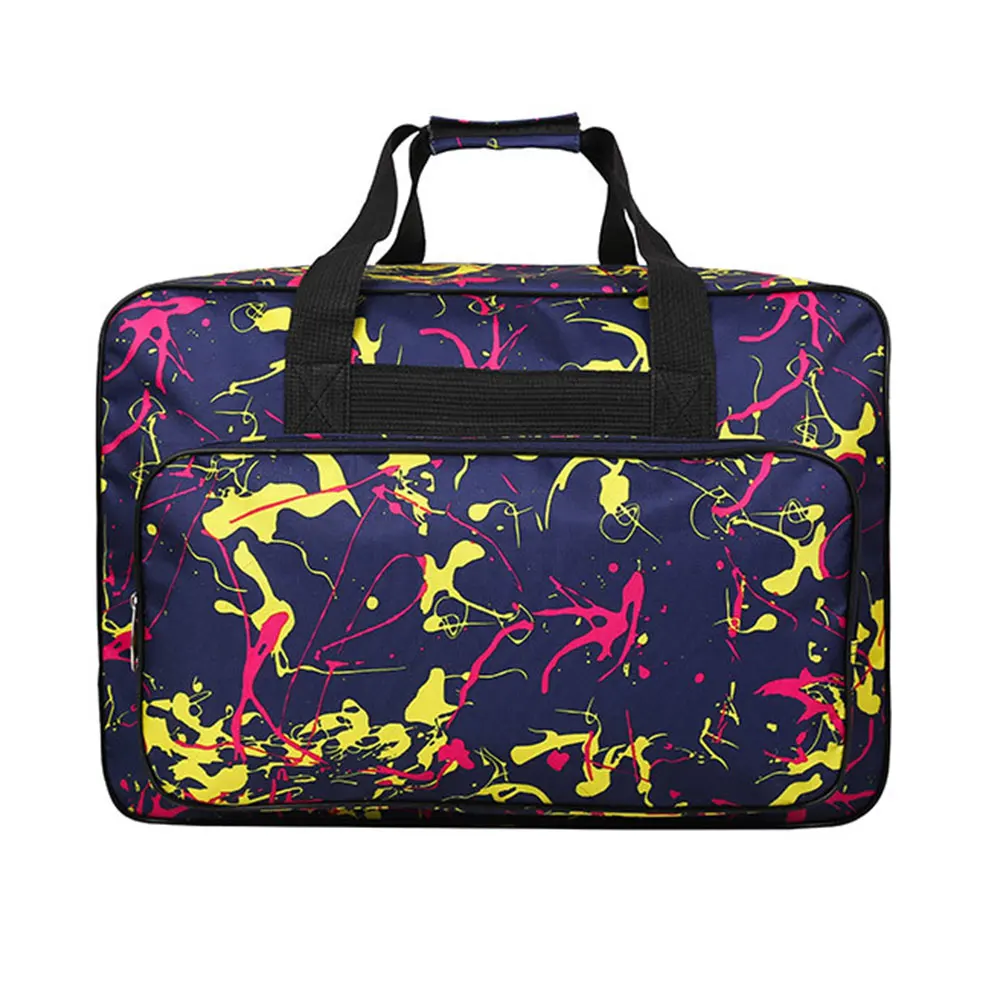 Sewing Storage Bags Quilted Machine Dust Cover Pockets Most Standard Singer Brother Machines Household Sewing Tool Storage Bag