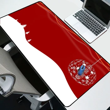

Yuzuoan Customized oversized logo game mouse pad Christmas HD thermal transfer office desktop computer keyboard pad 900X400X3MM