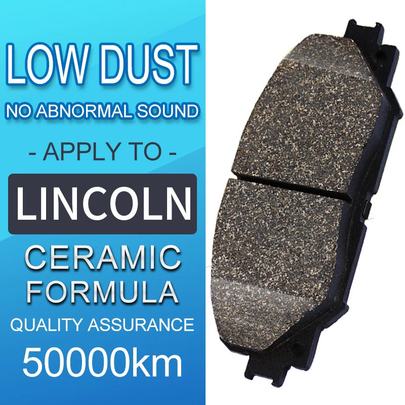 

4 piece/set car Front and rear Ceramics Brake Pads for Lincoln Navigator 2 (2003-2006)5.4L 3(2007-2016)3.5T 5.4L Brake Shoes