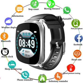 

A8 Smart Watch Waterproof Touch Screen Fitness Tracker Heart Rate Blood Pressure Sleep Monitoring Life Waterproof
