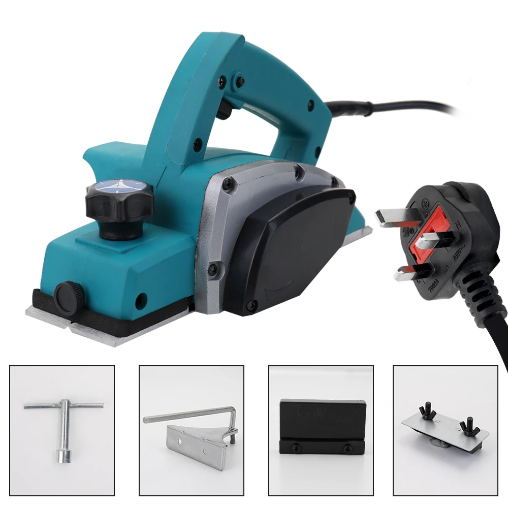 

Multifunctional Handheld Electric Hand Planer Powerful Wooden Carpenter Woodworking File Tool Home DIY Tool Kits