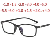 Thin Frame Myopia Glasses Blue Coated -1.0 -1.5 -2.0 -2.5 -3.0 -To-6.0 Reading +100 +150 +200 +250 +300 +350 +400 1