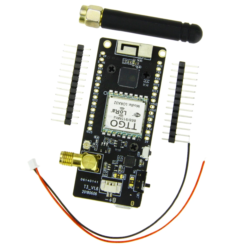 

LoRa32 V2.1 433MHz ESP32 OLED 0.96 Inch Bluetooth WIFI Wireless Module