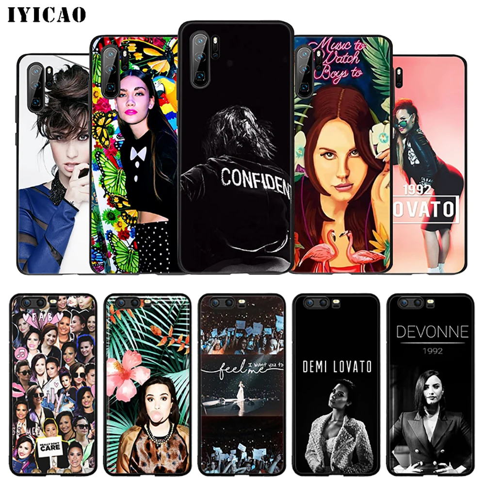 IYICAO Demi Lovato певица мягкий чехол для huawei Коврики 30 20 10 lite рro Y6 Y7 Y9 Prime 2018 &amp Nova 3i 3 на