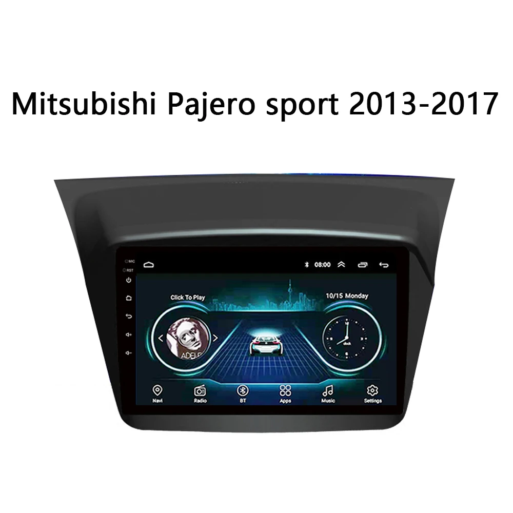

9" Octa core 2.5D IPS screen Android 8.1 Car GPS radio Navigation for Mitsubishi Pajero sport Montero Nativa Dakar 2008-2012