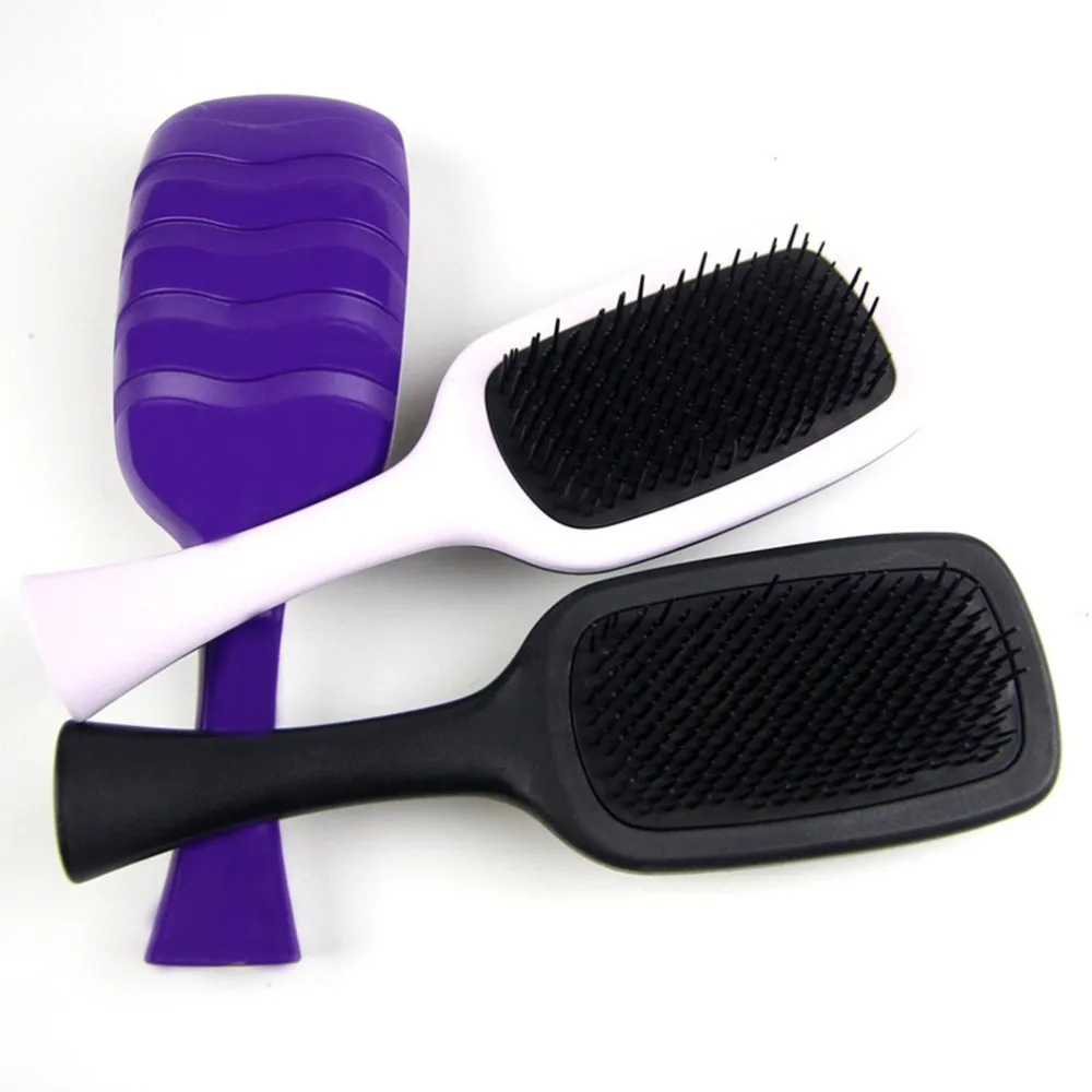 

Anti-knotted massage comb Portable environmentally friendly nylon straight hair comb plastic comb For women
