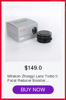 Mitakon Zhongyi Объектив Turbo II фокусный редуктор усилитель адаптер для Canon EOS EF Крепление объектива к Fujifilm XF Крепление камеры X Pro2 T3 T2