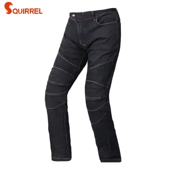 

Riding jeans simple fashion motorcycle cross-country mountaineering travel protection wear-resistant jeans