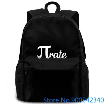 

Pirate Pi Maths Fun Geek Nerd Teacher Professor Science Scientist Big : women men backpack laptop travel school adult