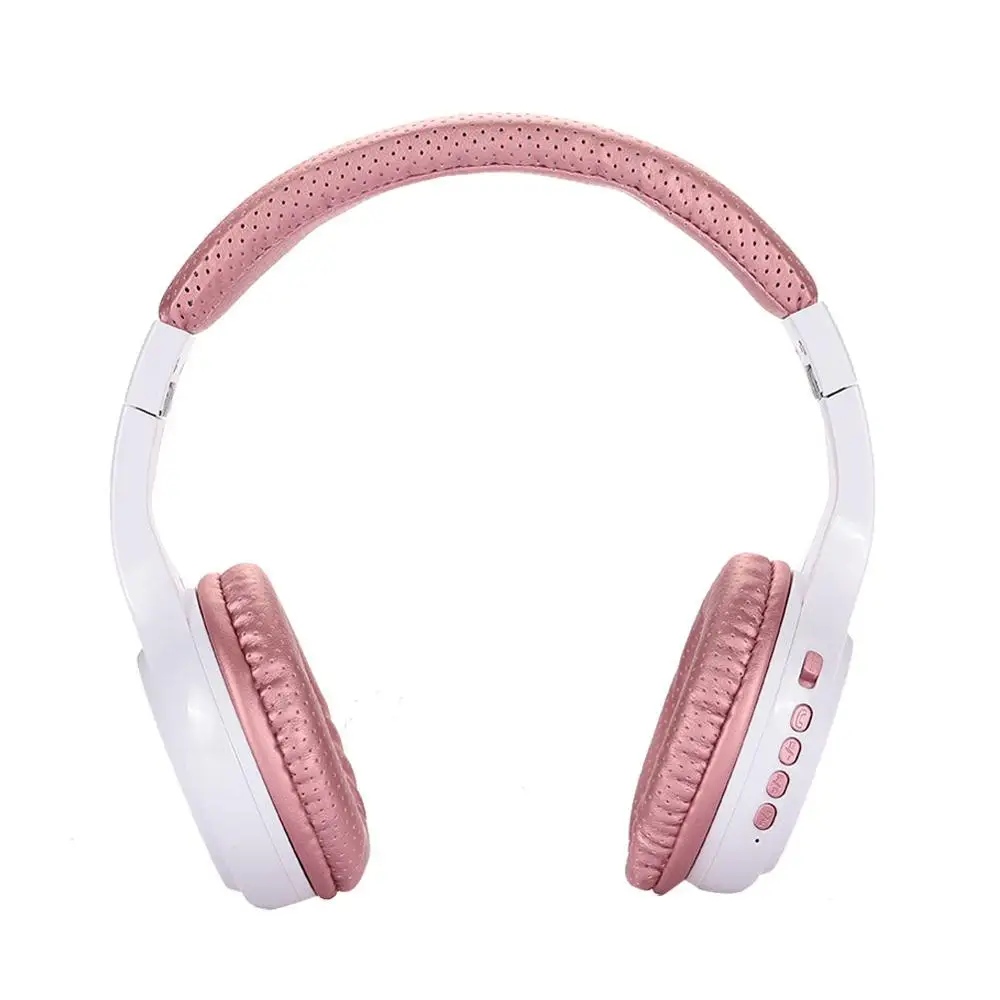 Белый N75 гарнитура Bluetooth гарнитура с дисплеем/картой/mp3/FM сумка снижение объемного звука для MP3 ПК ноутбук смартфон бас - Цвет: Белый